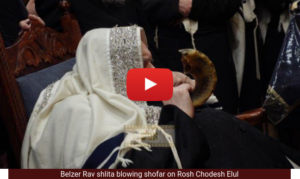 belzer-rebbe-blowing-shofar